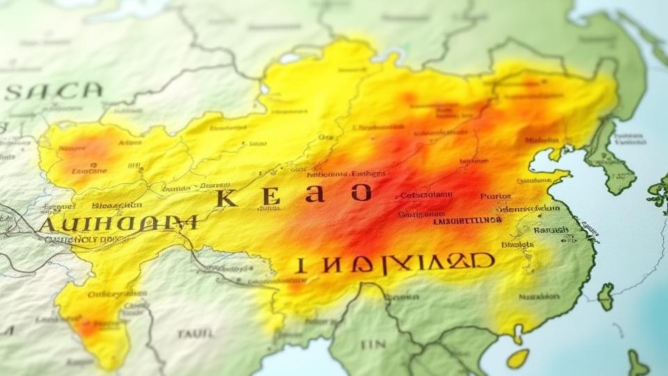 Өрт қаупі картасының мысалы